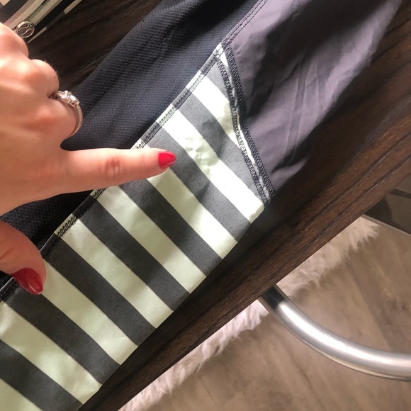 Lululemon Grey/Light Mint Zip-Up hoodie - Picture 6 of 8